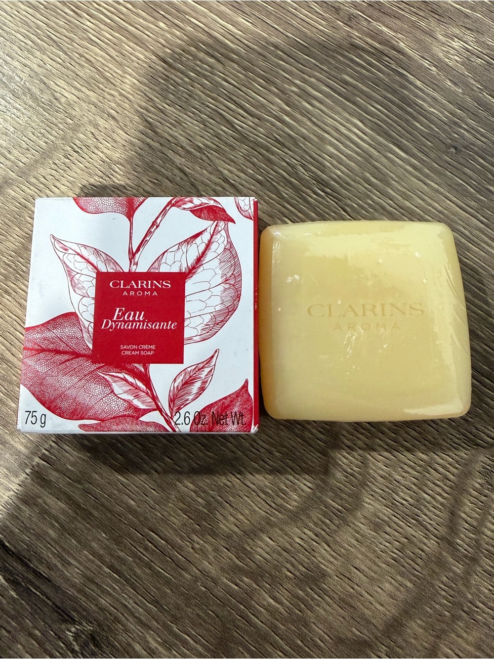 Clarins Aroma Eau Dynamisante Aroma Soap Refreshing Bar soap 75 g NEW